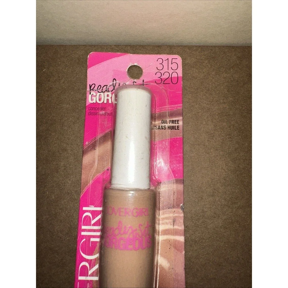 CoverGirl Ready Set Gorgeous Concealer Deep 315 320 Oil Free New Discontinued